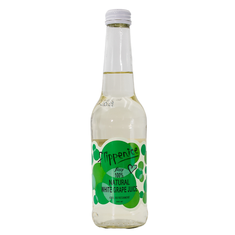 Flippenice Natural White Grape Juice 340ml x 12